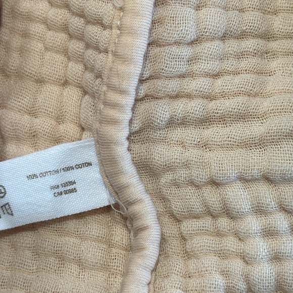 Skin Worldwide Cotton Long-Sleeve Robe in Ballet Pink Size 4 (Women's XL) - Picture 10 of 11